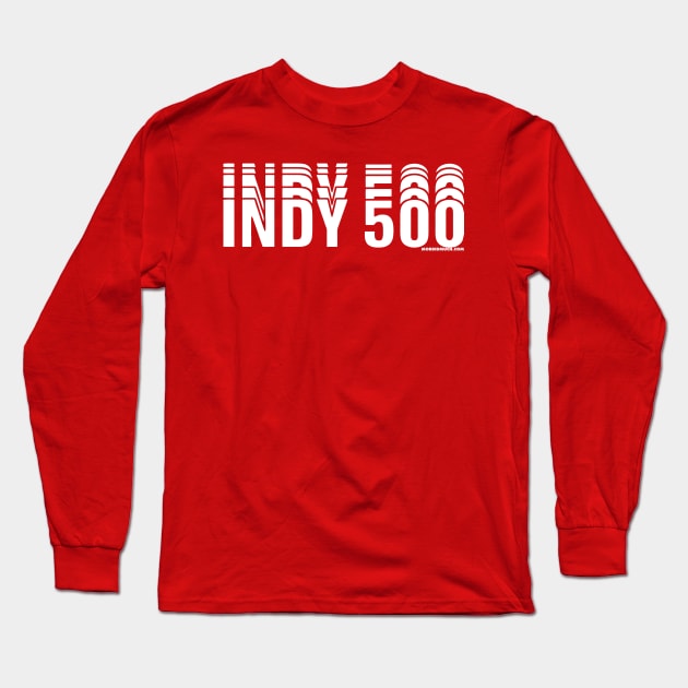 Indy 500 Long Sleeve T-Shirt by nickmeece